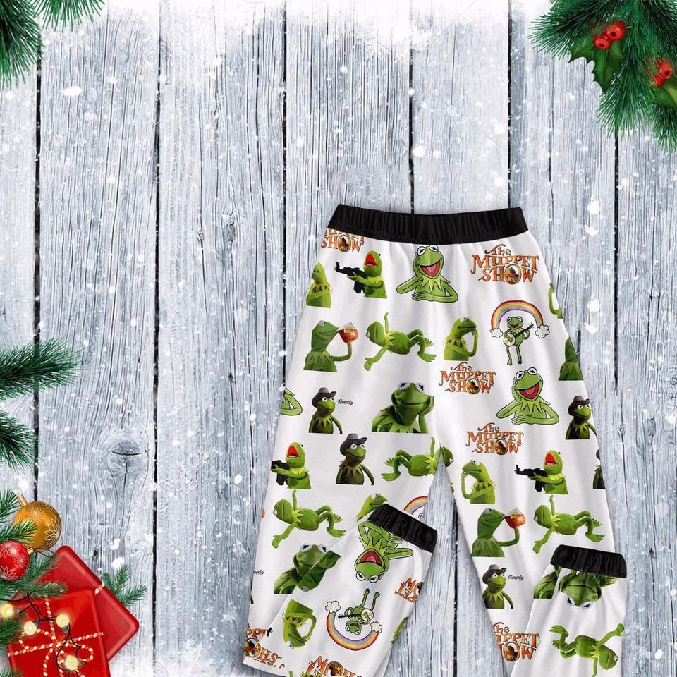 K the frog Pajama Set - Muppets Family PJs