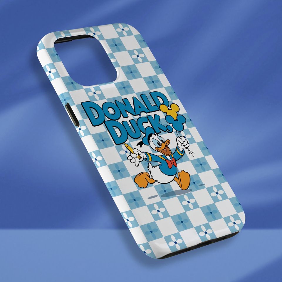 Donald Duck Phone Case, Funny Disney Cover for iPhone