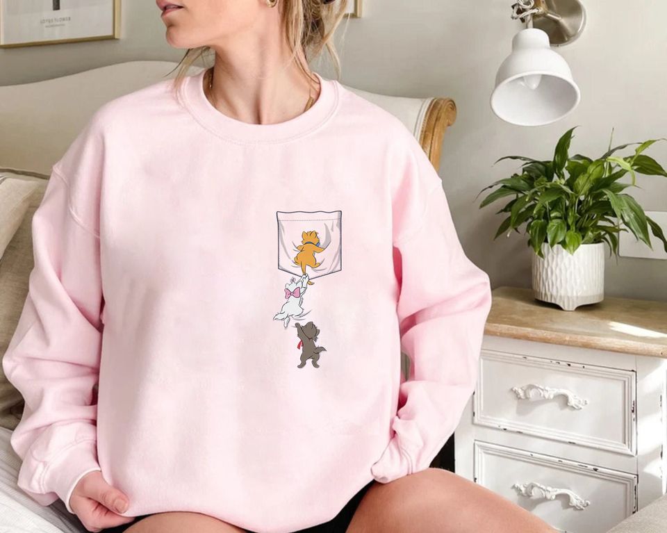 Disney The Aristocats Kitten Pocket Sweatshirt