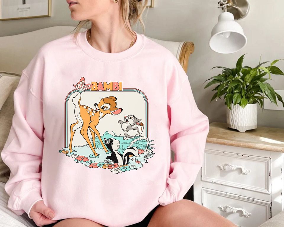 Disney Bambi Retro 90 Sweatshirt