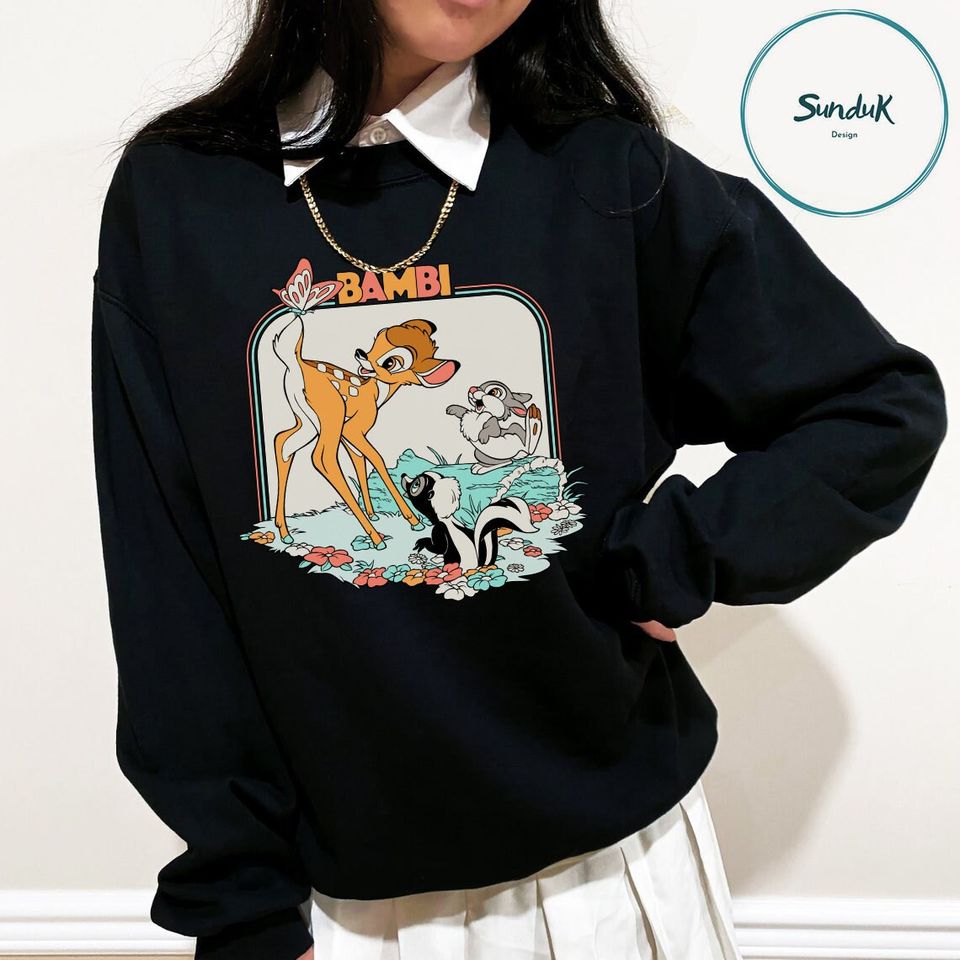 Disney Bambi Retro 90 Sweatshirt