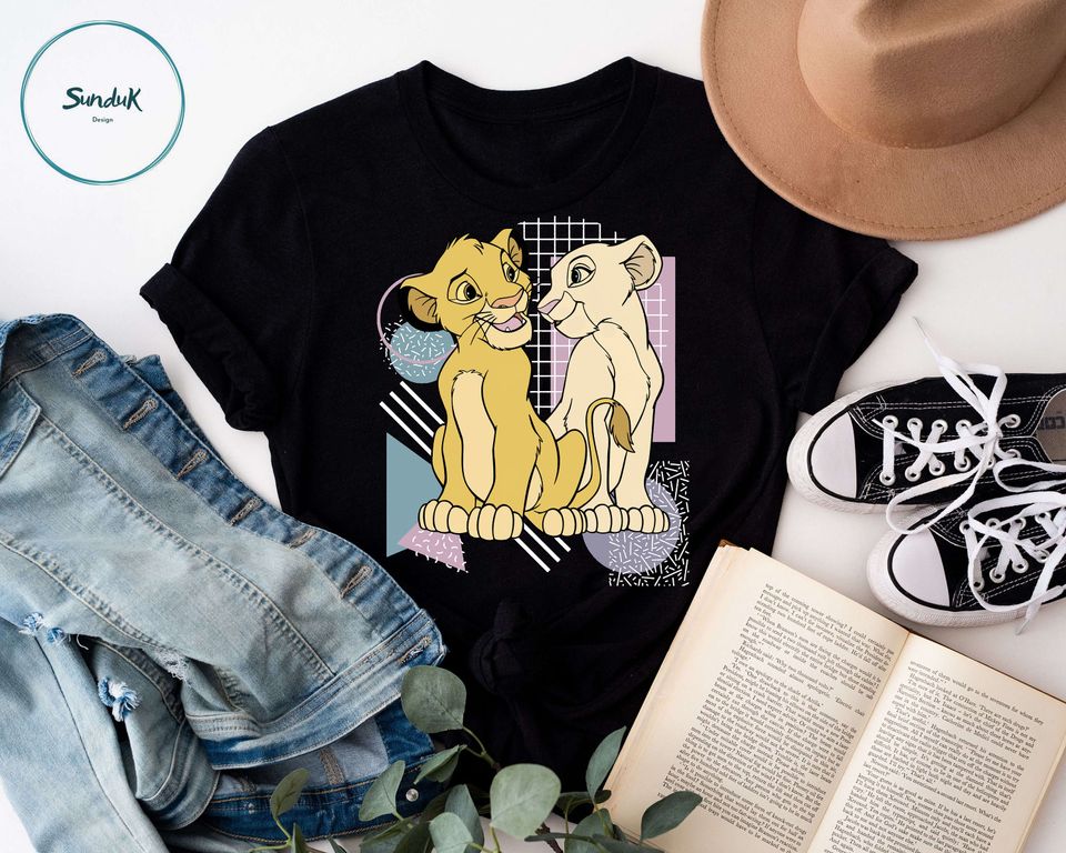 Disney Simba and Nala baby Lion King Sweatshirt