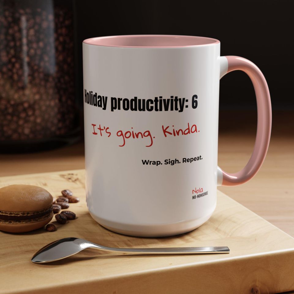 Funny Christmas Mug: TikTok 6 7 Trend, Sarcastic Holiday Coffee Cup