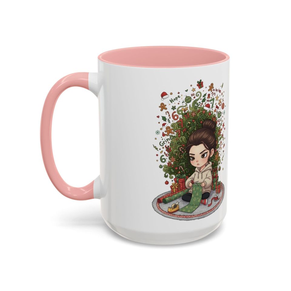 Funny Christmas Mug: TikTok 6 7 Trend, Sarcastic Holiday Coffee Cup