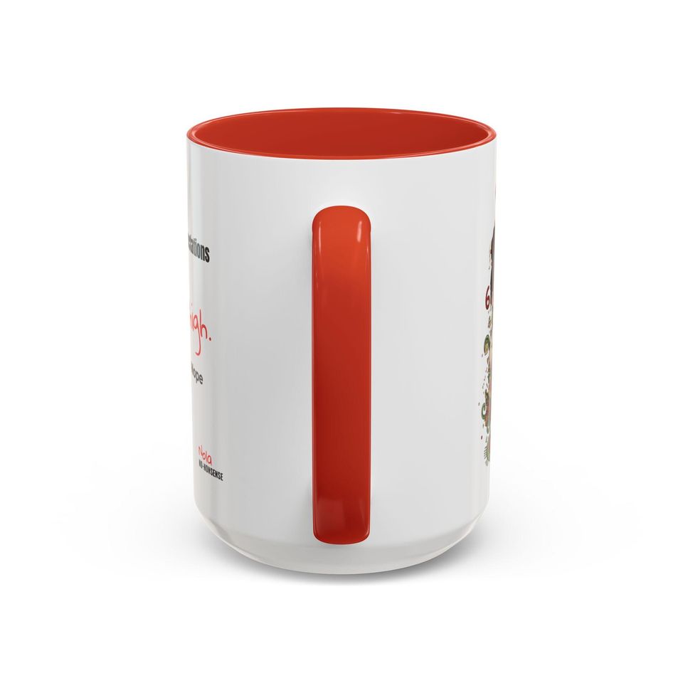 Funny Sarcastic Christmas Mug: TikTok 6 7 Trend