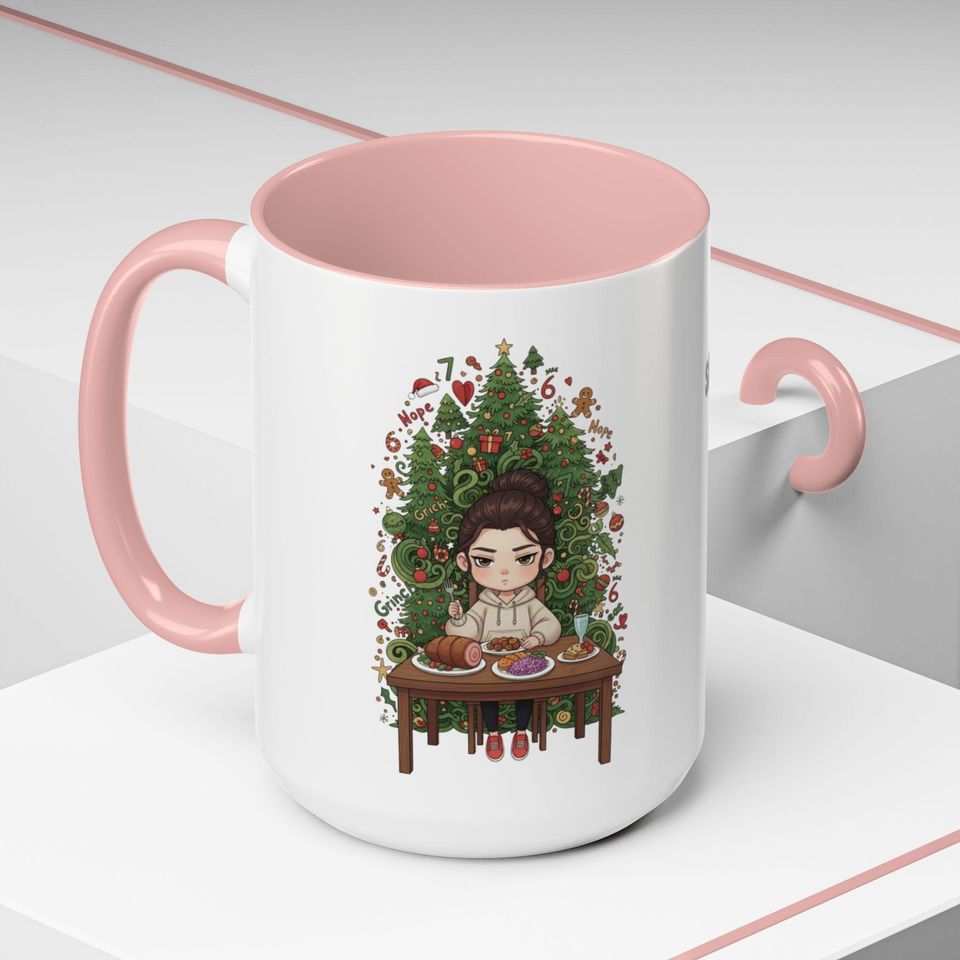 Sarcastic Christmas Coffee Mug: TikTok Trend Holiday Vibes