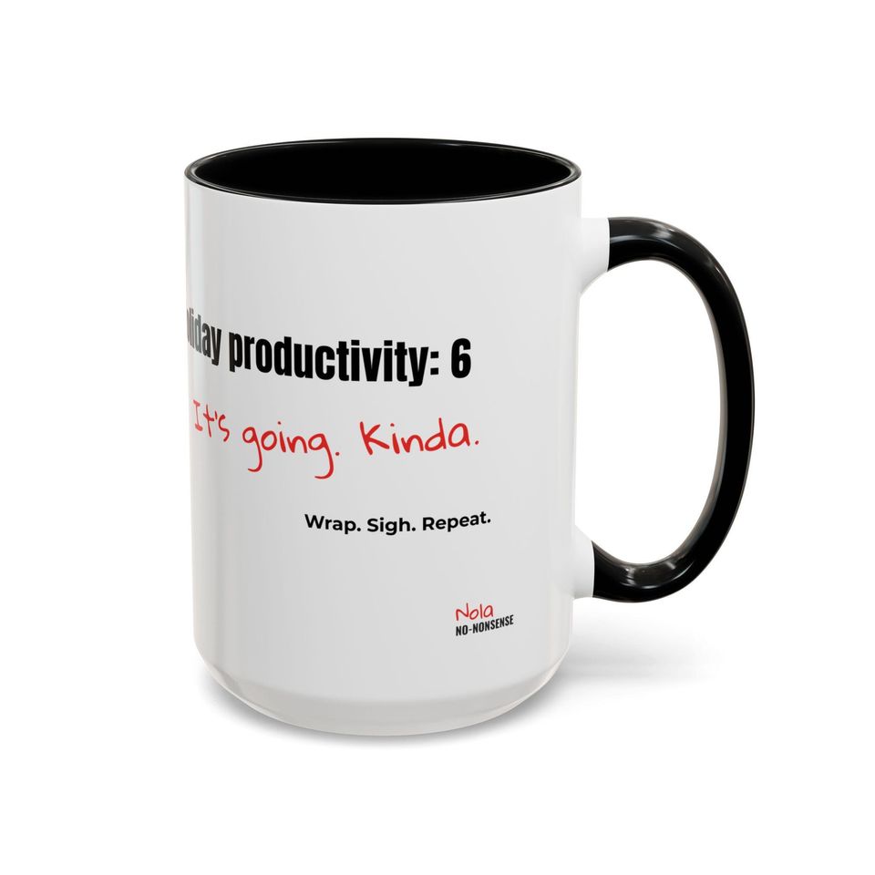 Funny Christmas Mug: TikTok 6 7 Trend, Sarcastic Holiday Coffee Cup