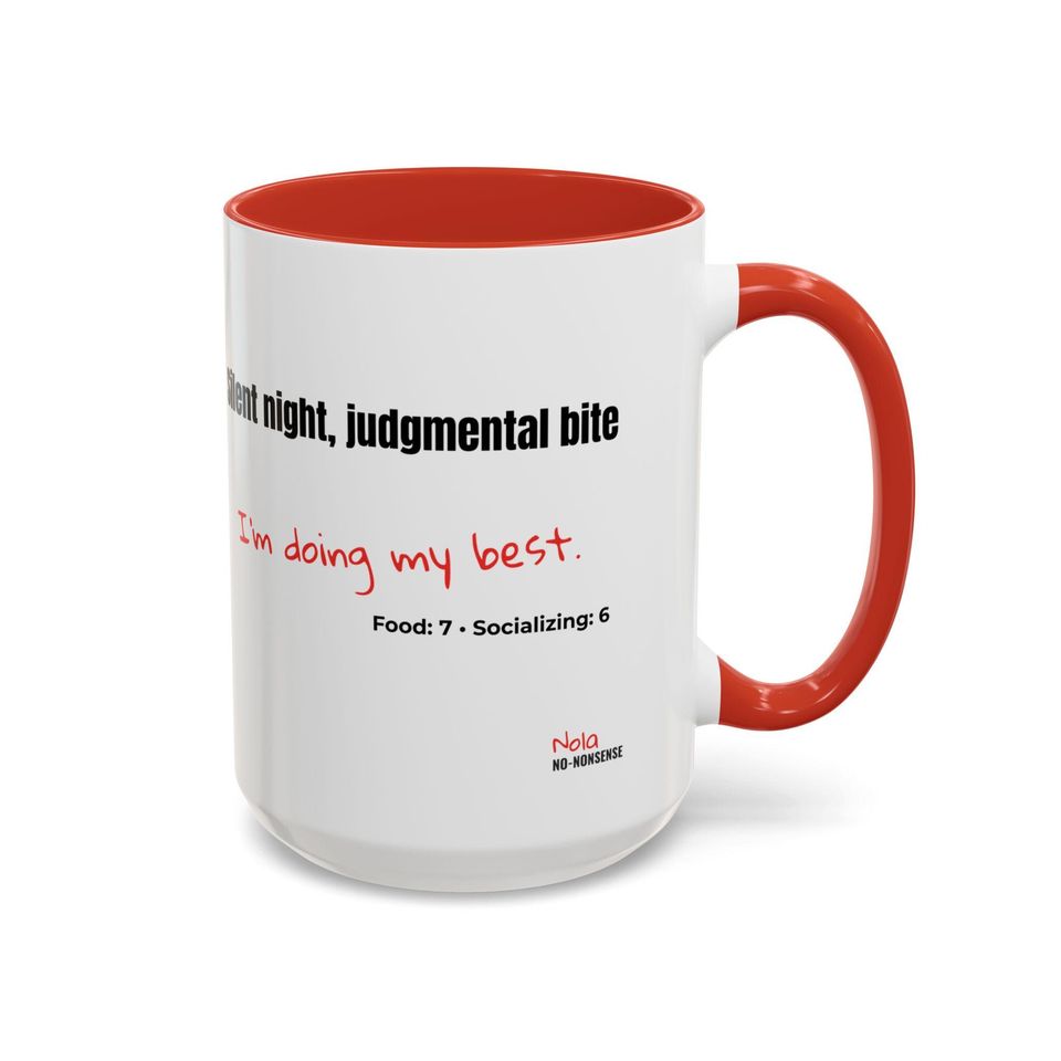 Sarcastic Christmas Coffee Mug: TikTok Trend Holiday Vibes