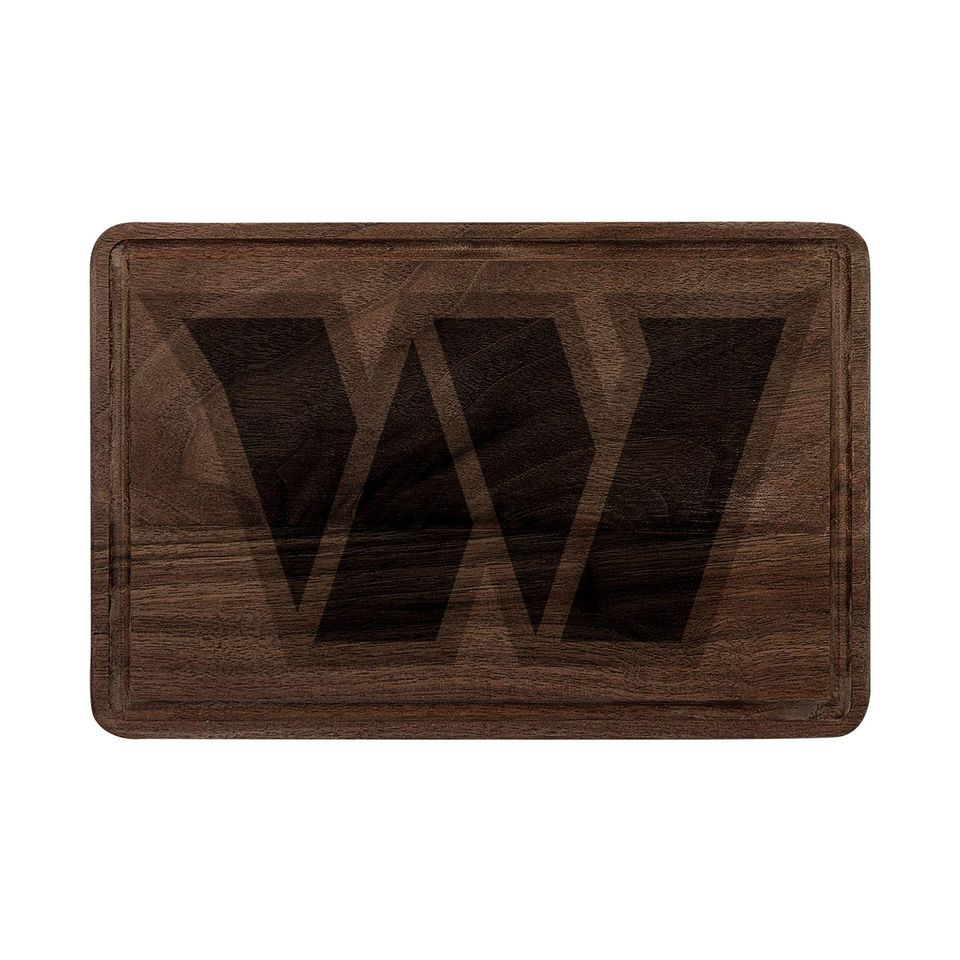 Washington Commanders Wooden Cutting Board | Initial Cutting Board