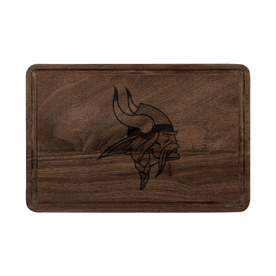 Minnasota Vikings Wooden Cutting Board