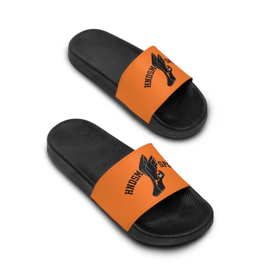 HANDSUM SPORTS Slide Sandals Orange Strap