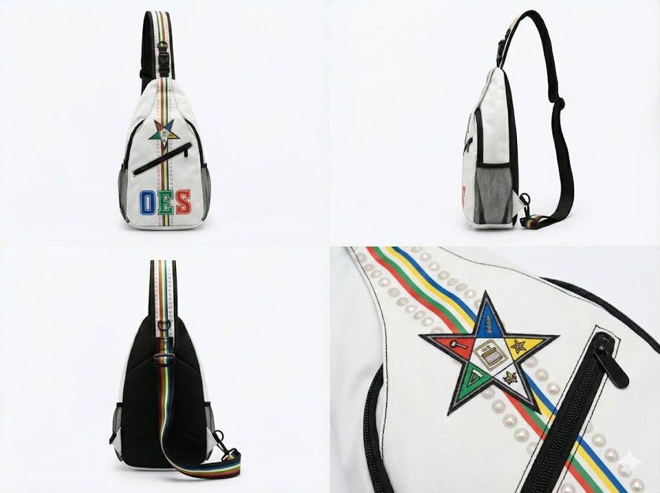 OES Chest Bag - Order of the Eastern Star Emblem
