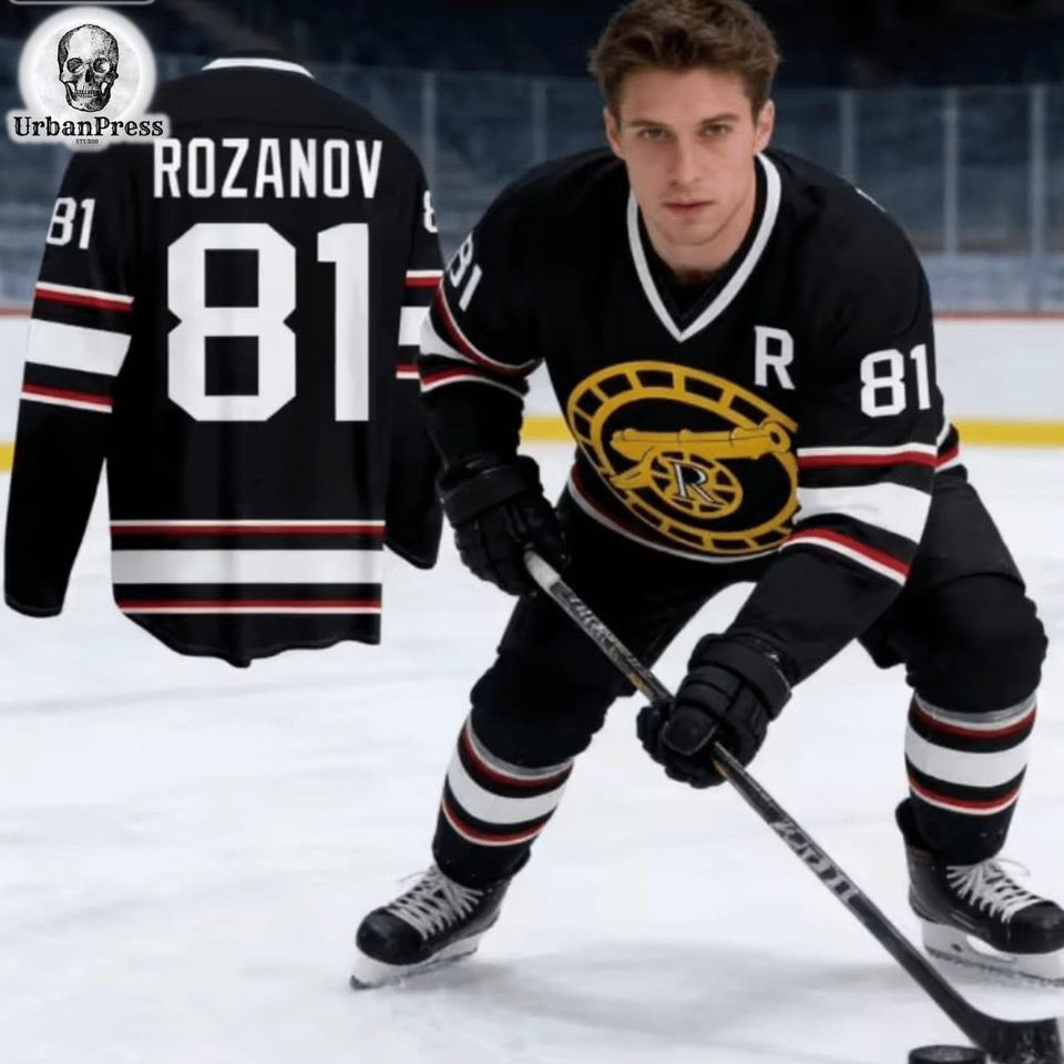 Heated Rivalry Hockey Jersey Shirt Unisex Oversized Streetwear Ilya Rozanov & Shane Hollander