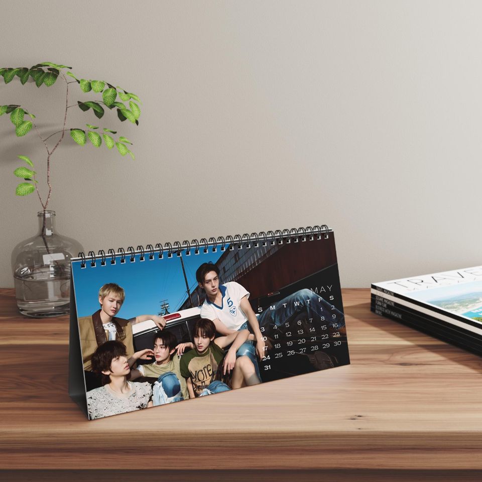 Cortis-inspired 2026 K-Pop Desktop Calendar | Fan Gift