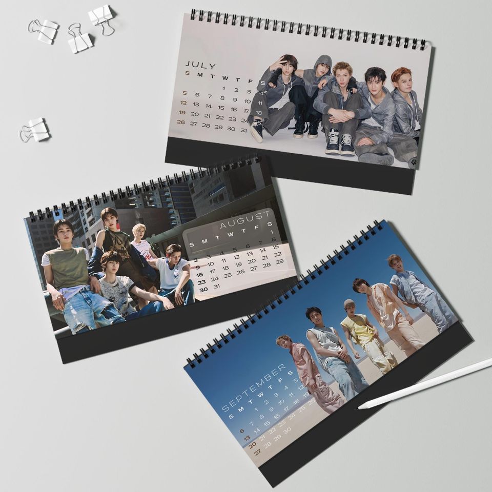Cortis-inspired 2026 K-Pop Desktop Calendar | Fan Gift
