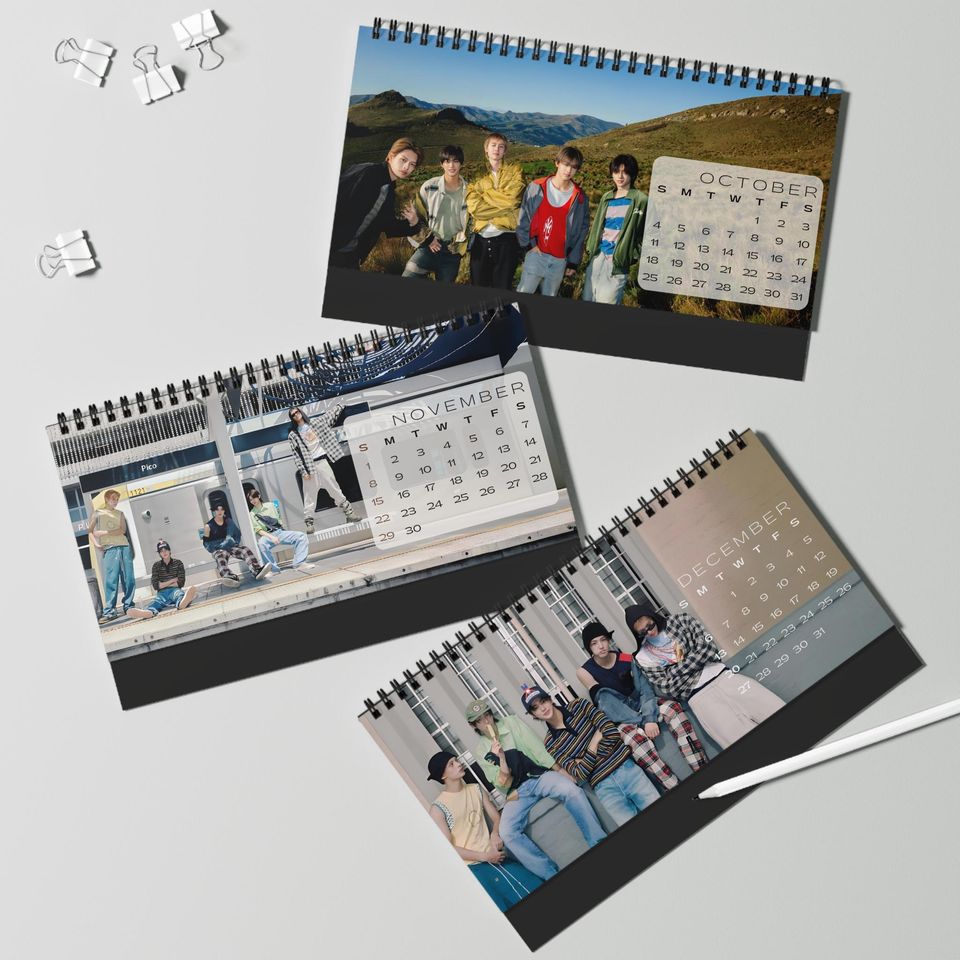 Cortis-inspired 2026 K-Pop Desktop Calendar | Fan Gift