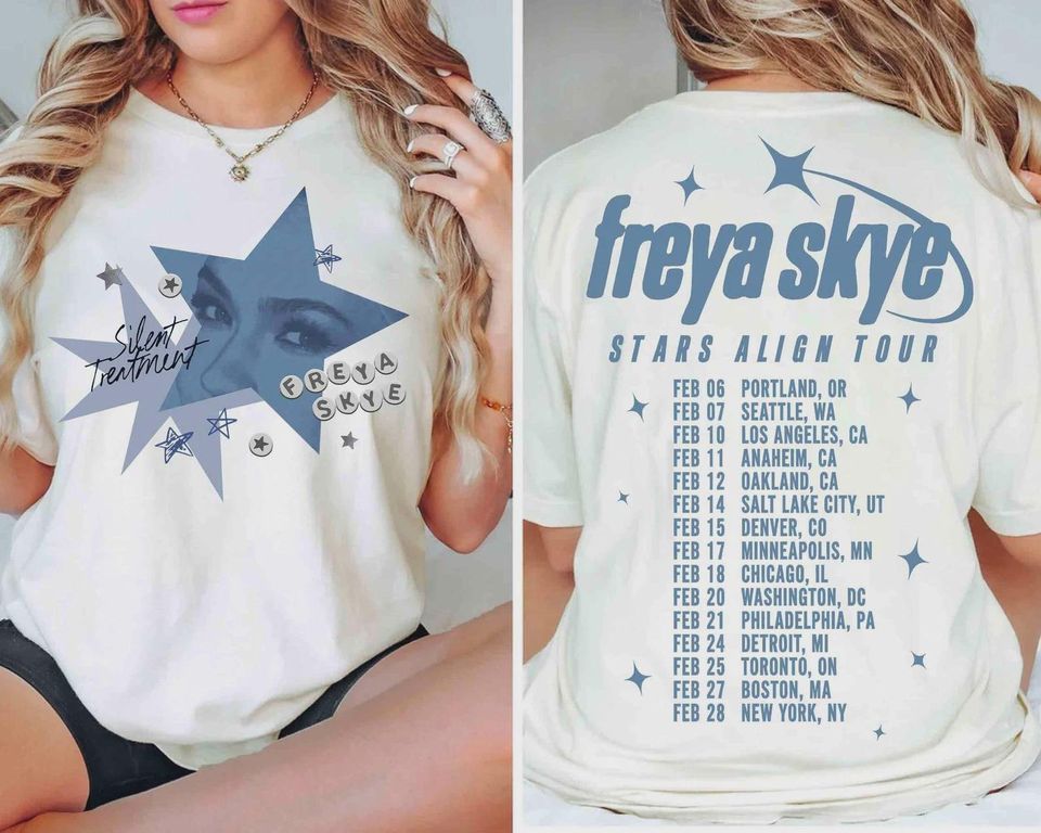 Freya Skye Stars Align Tour 2026 T-Shirt