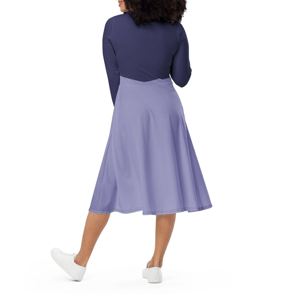 Vanessa Ursula Costume Long Sleeve Midi Dress