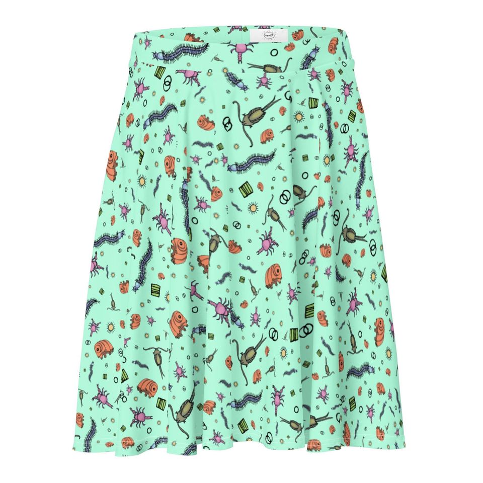 Cute Science Skater Skirt