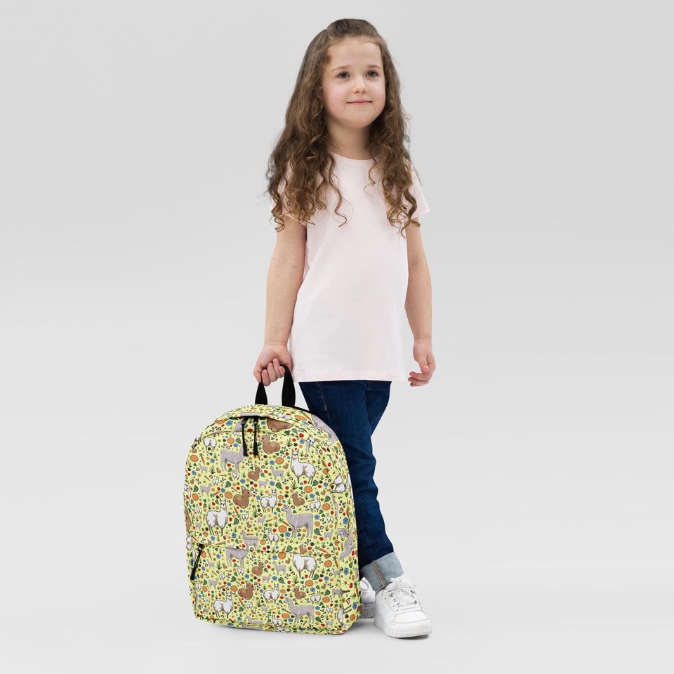 Cute Llama Backpack