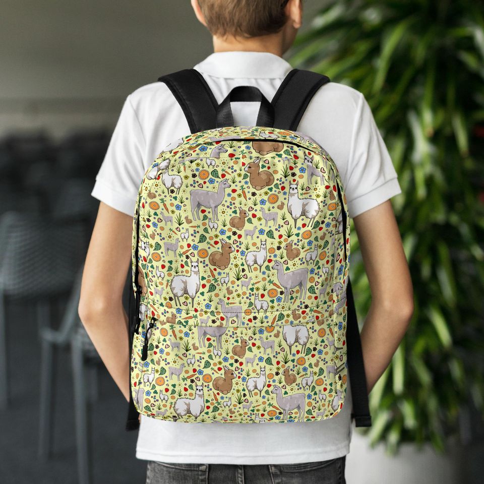 Cute Llama Backpack