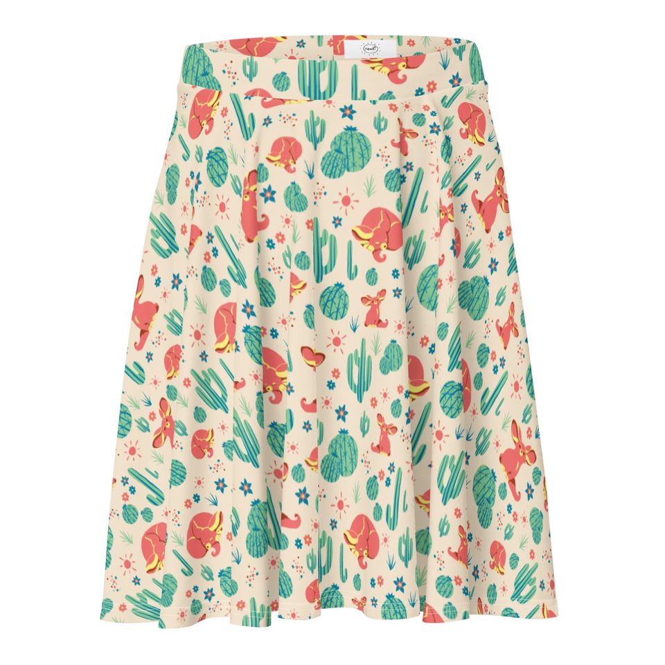 Fennec Fox Skater Skirt