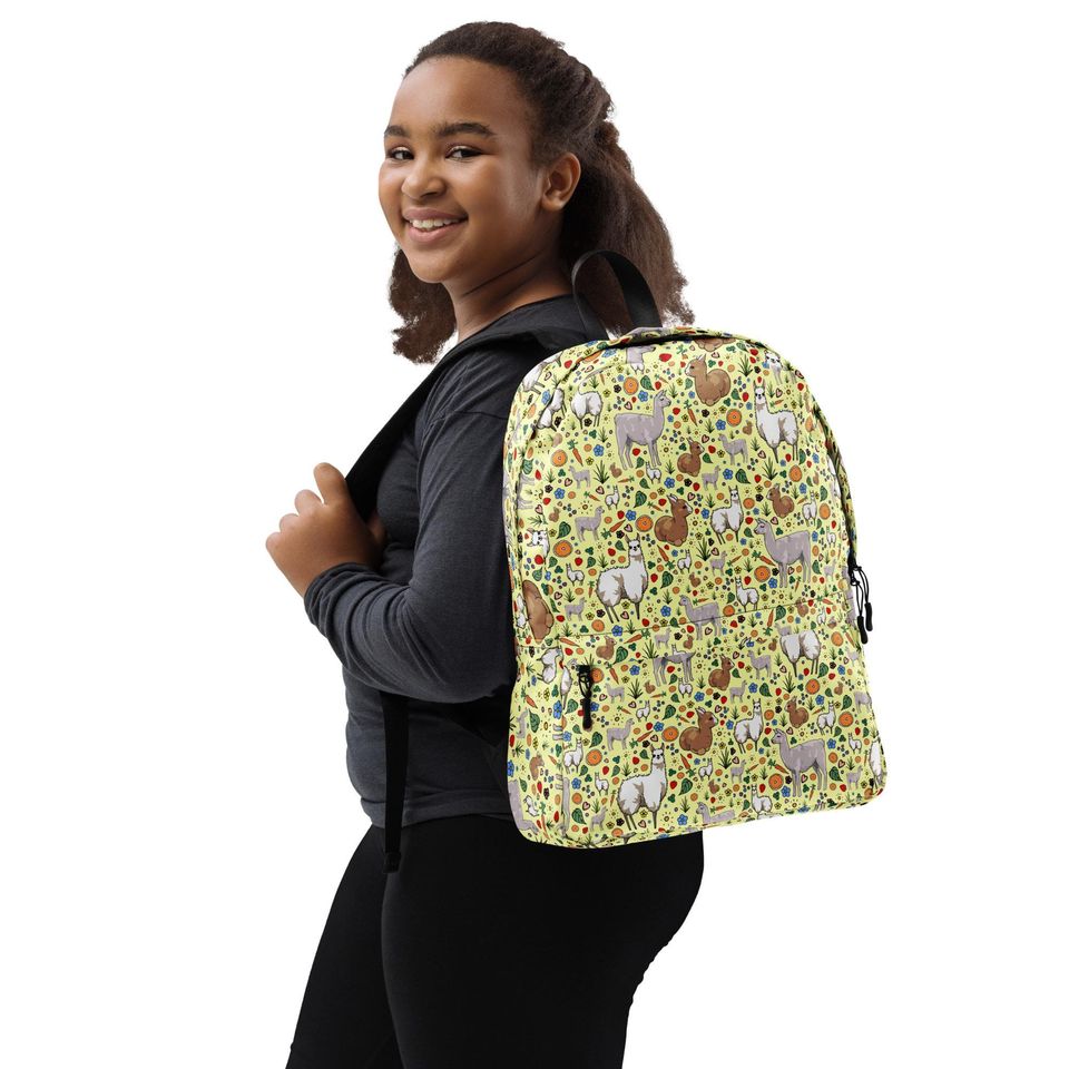 Cute Llama Backpack
