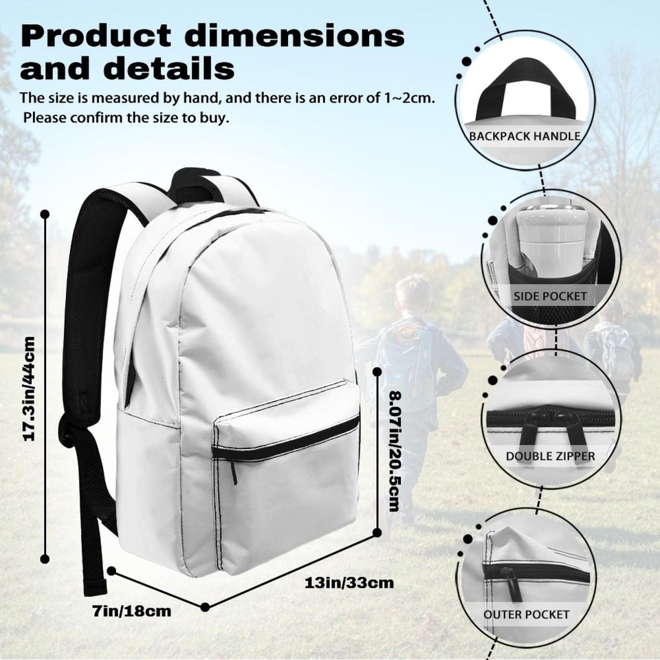 Personalized Bear Cartoon Backpack