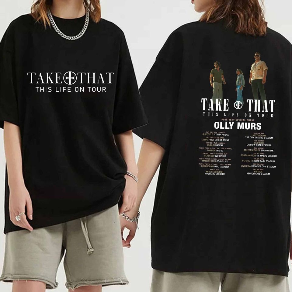Take That This Life on Tour 2024 T Shirt