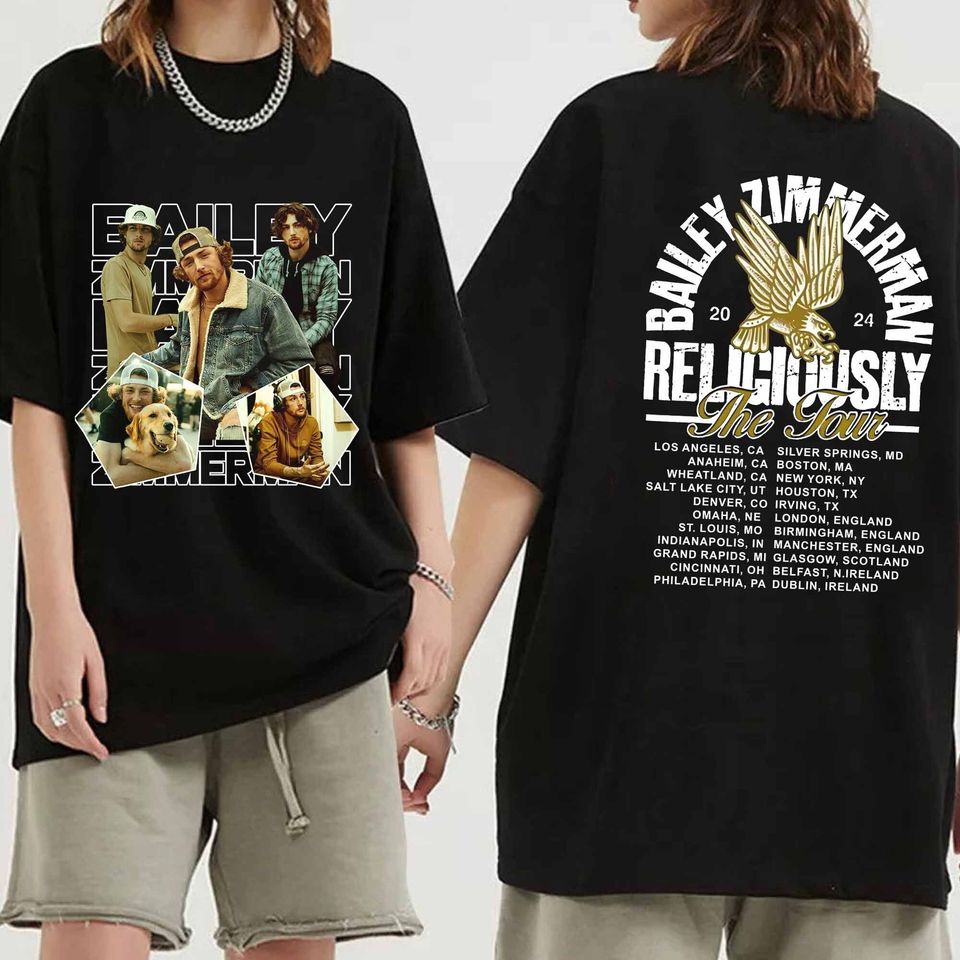 Bailey Zimmerman Religiously World Tour 2024 v