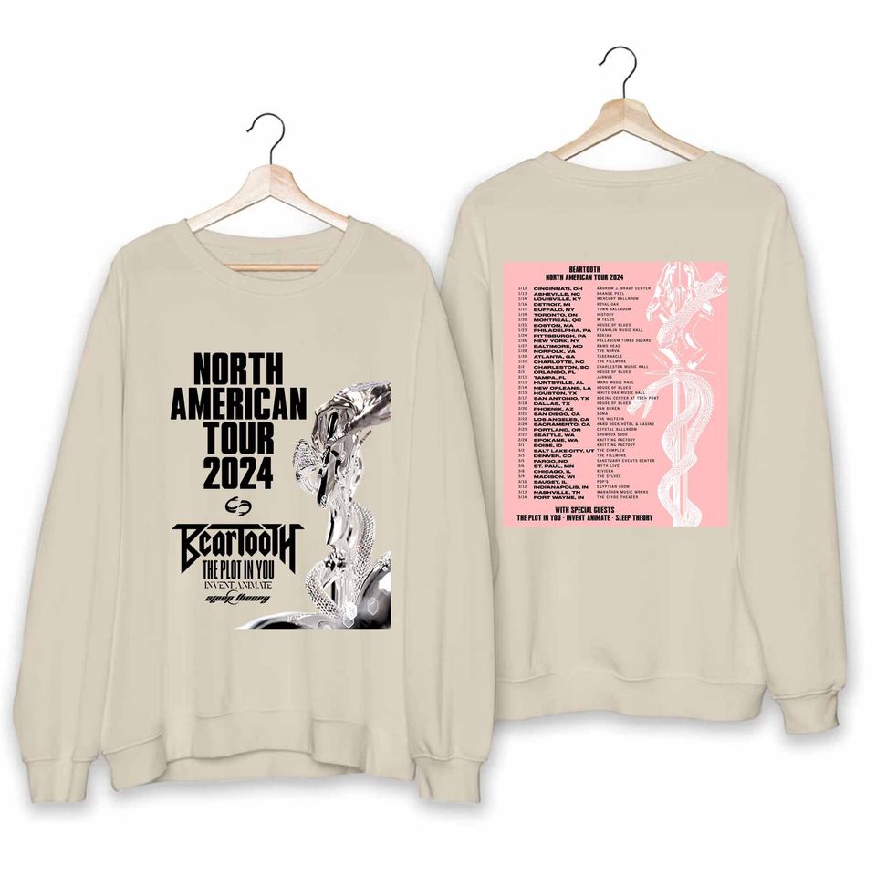 Beartooth North American Tour 2024 Shirt