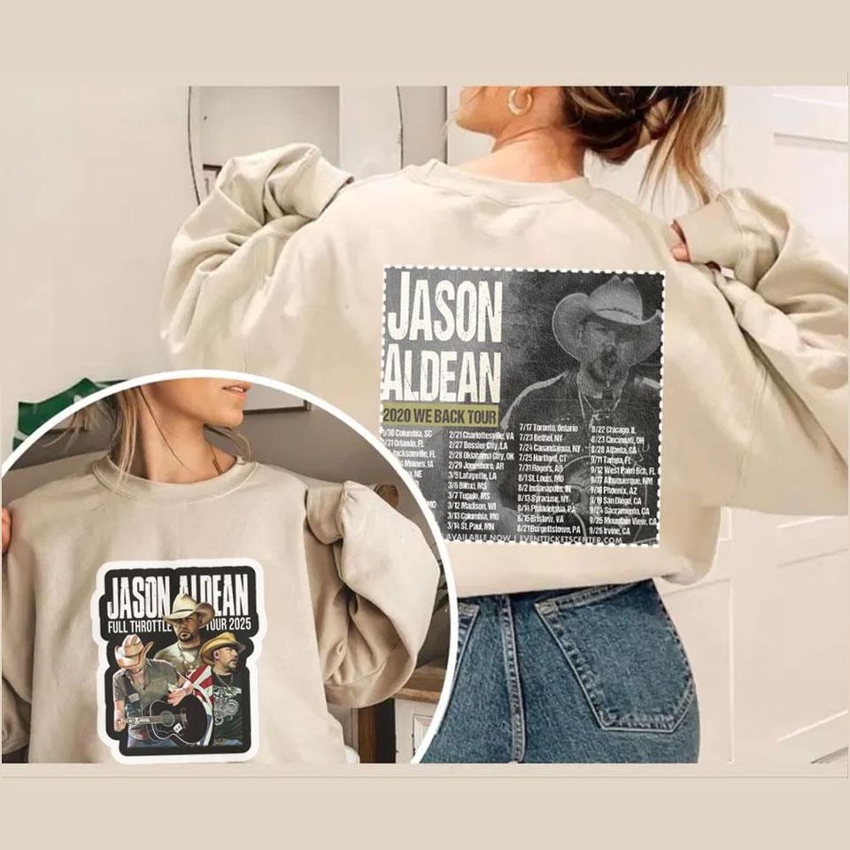 Jason Aldean 2026 Tour Dates Hoodie