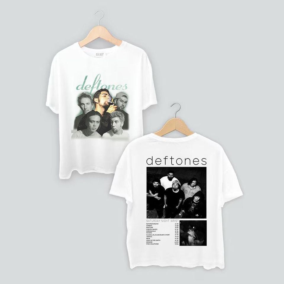 Deftone Vintage  Grunge Rock Band Tee Sweatshirt
