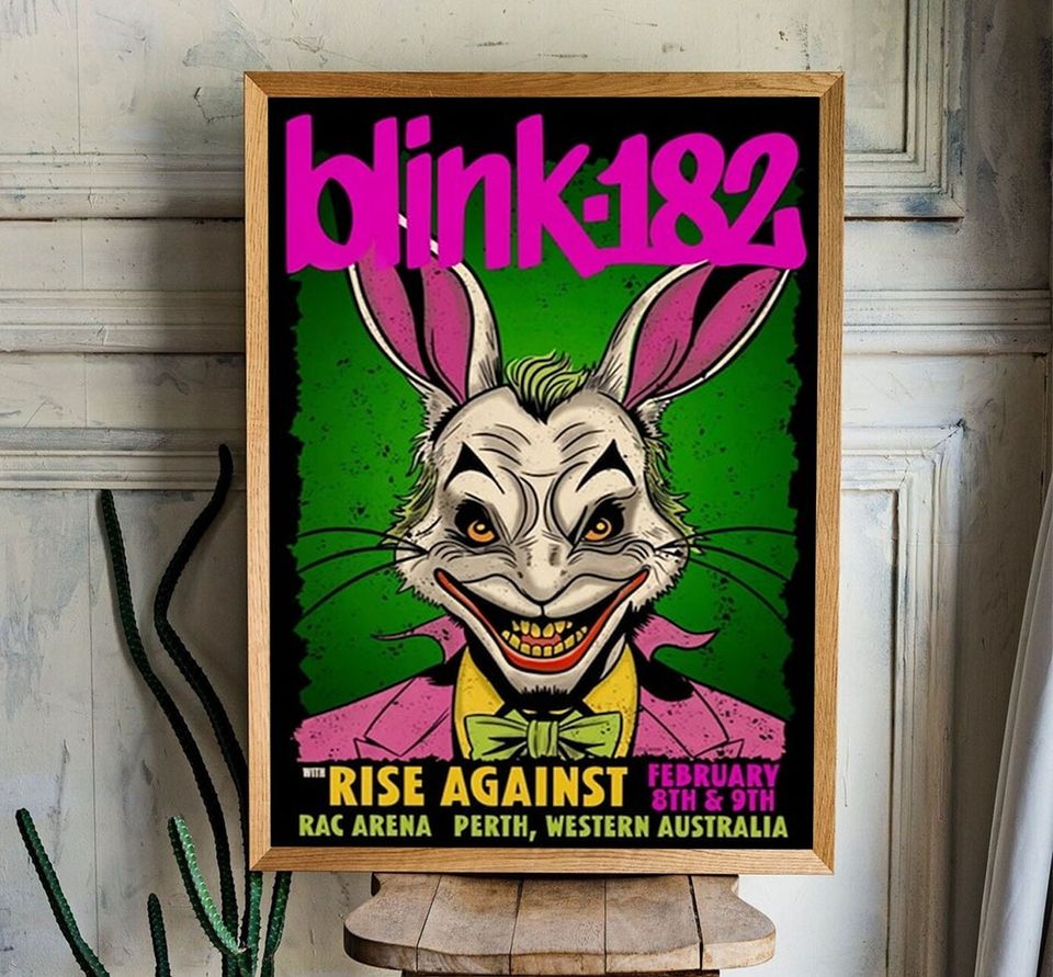 B182 RAC Arena Perth, WA Feb 8 9 2024 Poster