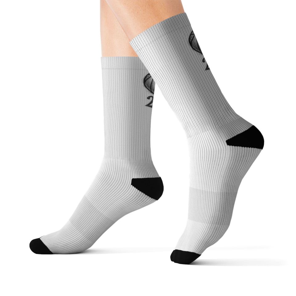 Basketball Socks, Number 23, Sports Fan Gift