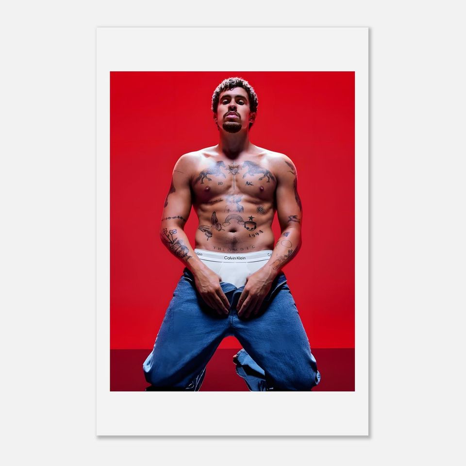 Bad Bunny Premium Poster  Luxurious Matte Finish, Eco-Friendly