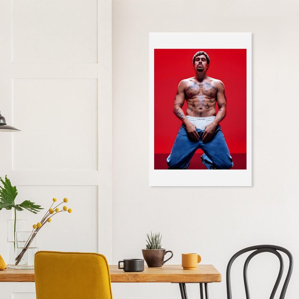 Bad Bunny Premium Poster  Luxurious Matte Finish, Eco-Friendly