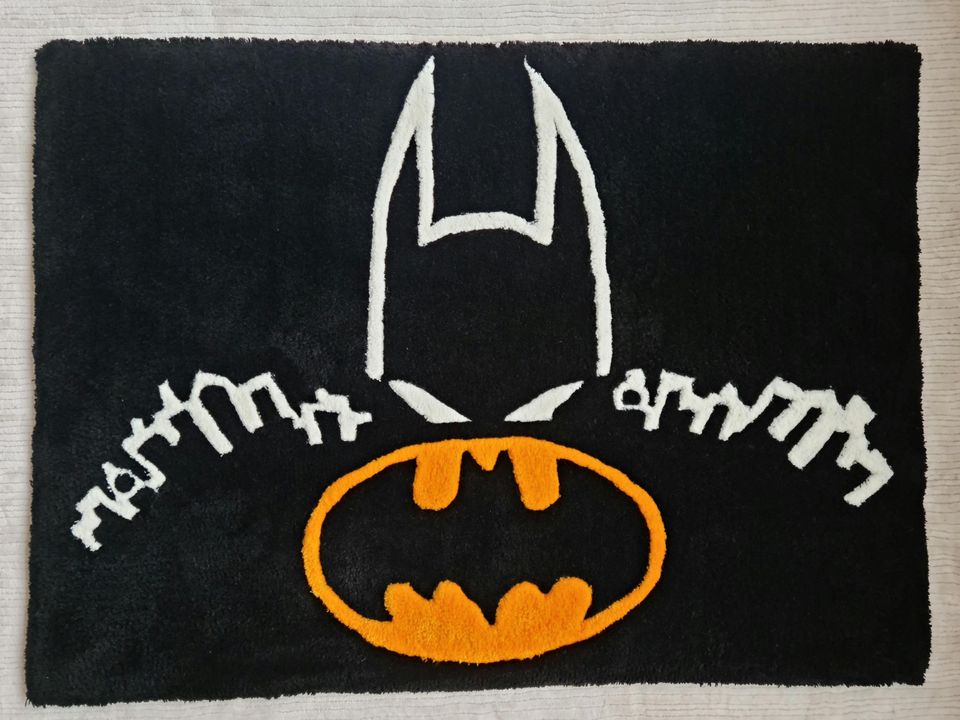 Custom Tufted Rug Batman