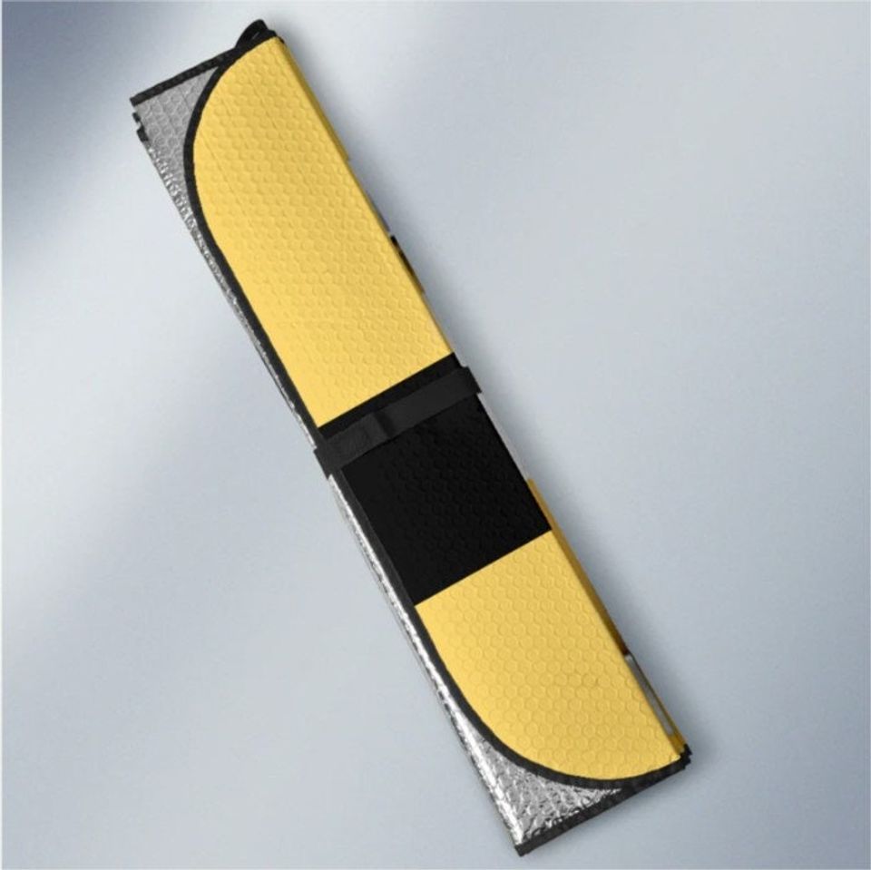 Face Minion Cute Car Sun Shades