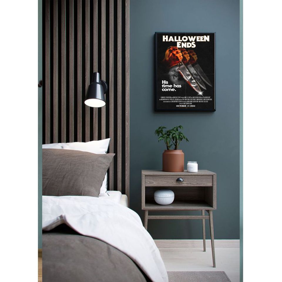 Halloween Ends 2022 Poster, Halloween Ends Michael Myers Poster