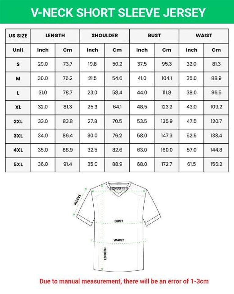 Custom Football Jersey - Personalized V-Neck Fan Wear