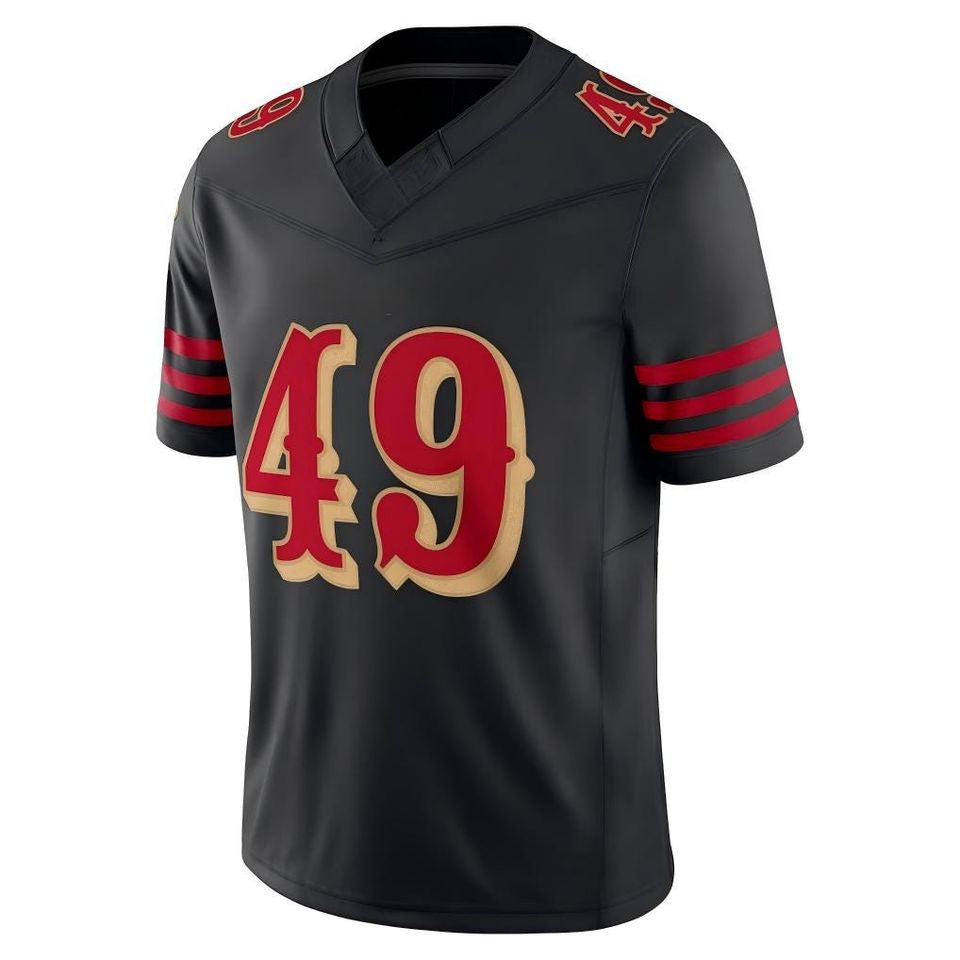 Men San Francisco #49 The Faithful Black 2025 Rivalries Collection Jersey