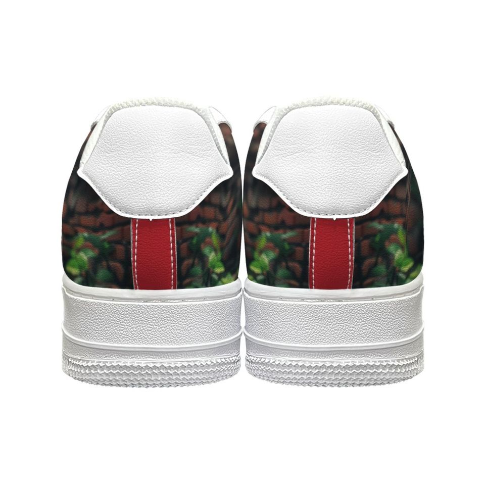 Super Mario Leather Low Top Sneakers for Kids, Men, Women