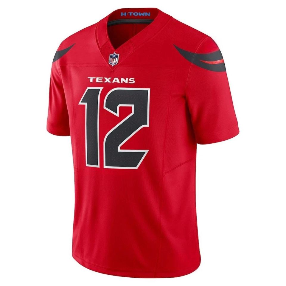 Personalized Houston Texans Jersey, Custom Name & Number, #12 Nico Collins. Limited Player Jersey