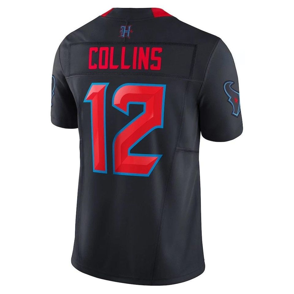Personalized Houston Texans Jersey, Custom Name & Number, #12 Nico Collins. Limited Player Jersey