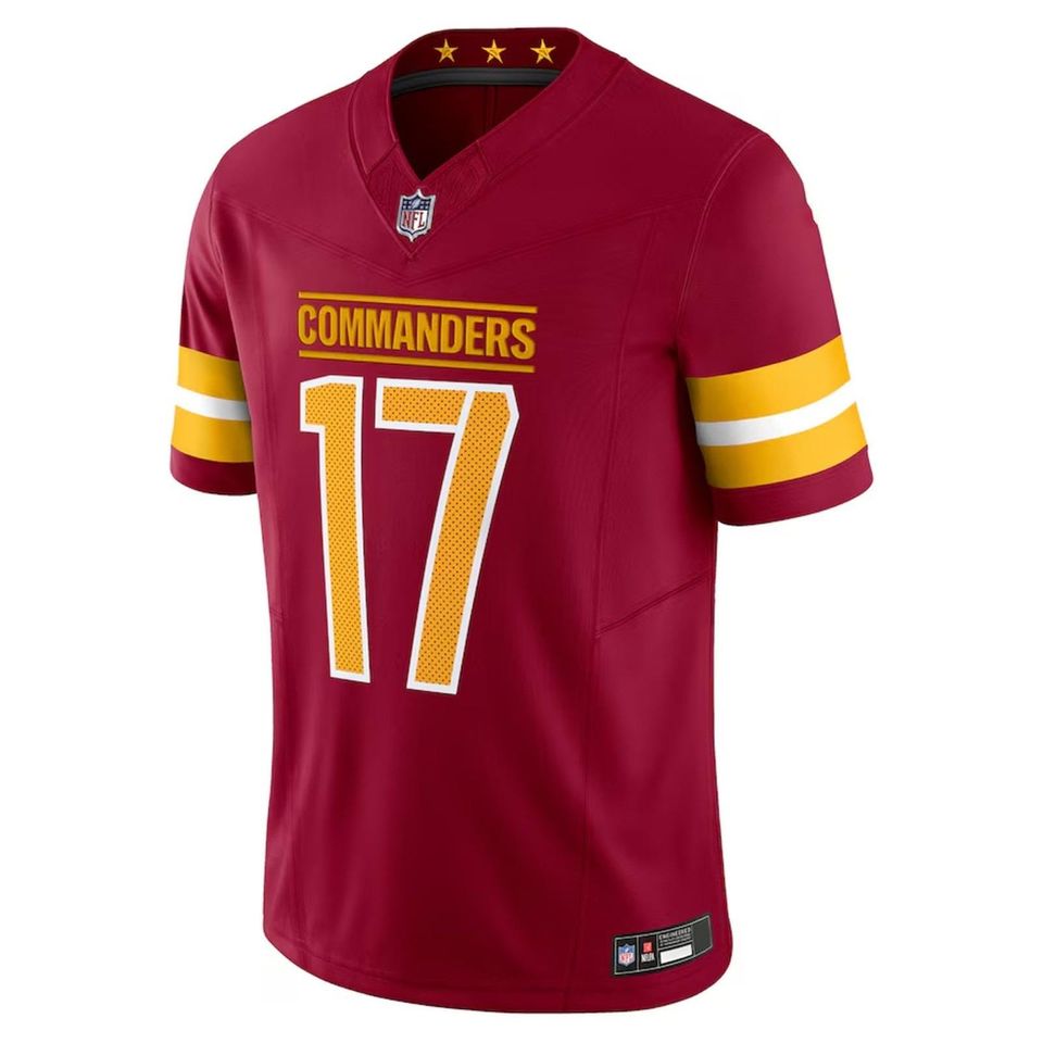 Personalized Washington Commanders Jersey, Custom Name & Number, #17 Terry McLaurin Limited Player Jersey