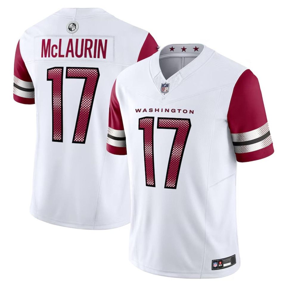 Personalized Washington Commanders Jersey, Custom Name & Number, #17 Terry McLaurin Limited Player Jersey