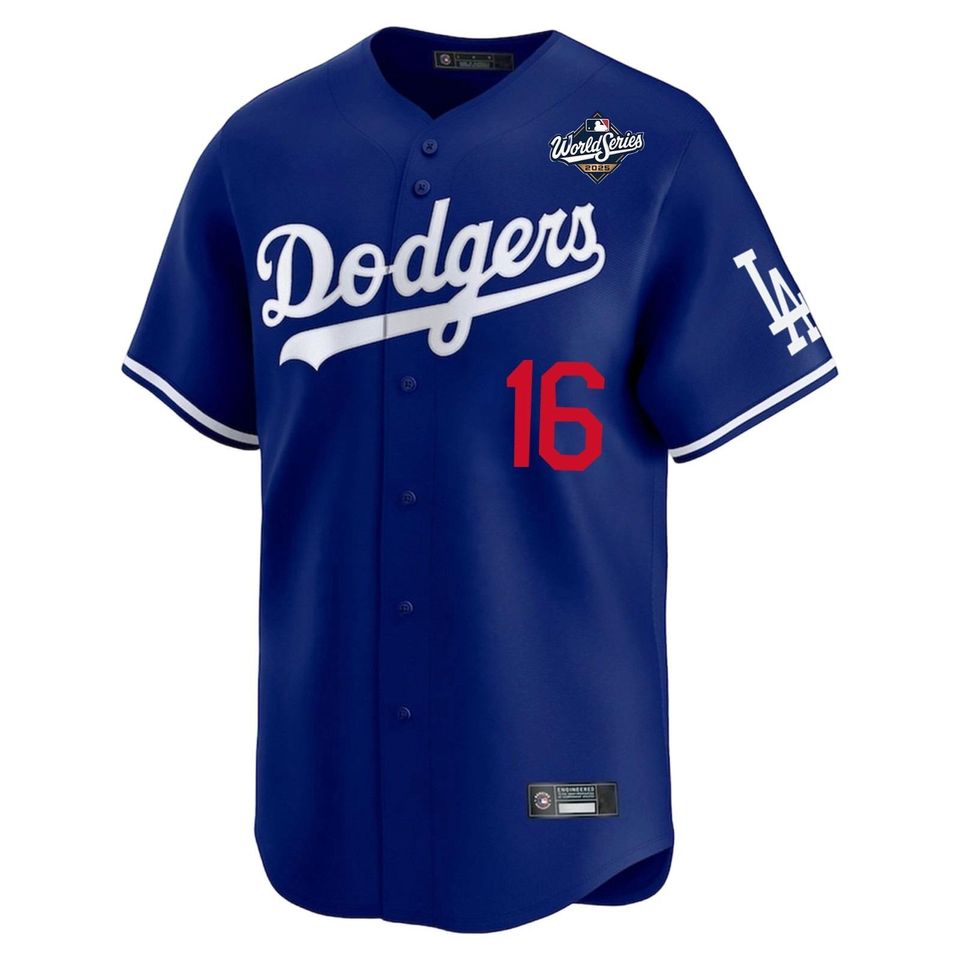 Personalized Los Angeles Dodgers Jersey, Custom Name & Number