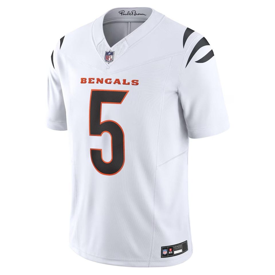 Personalized Cincinnati Bengals Jersey, Custom Name & Number, #5 Tee Higgins Limited Player Jersey