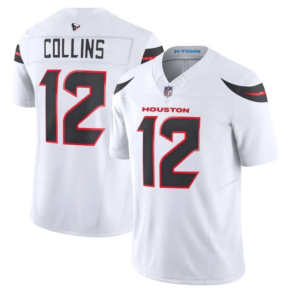 Personalized Houston Texans Jersey, Custom Name & Number, #12 Nico Collins. Limited Player Jersey